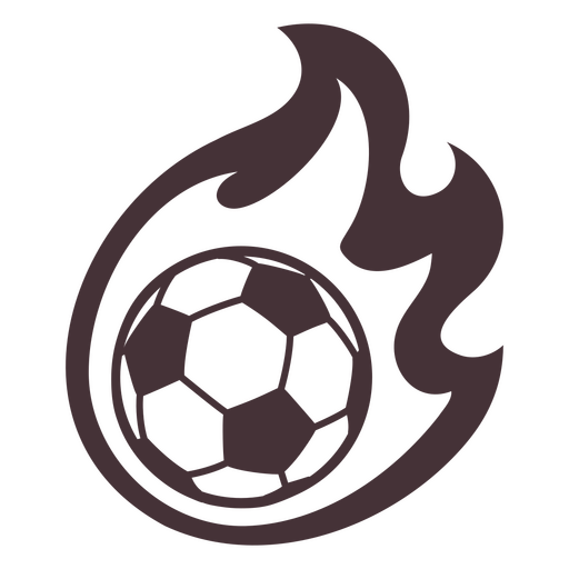 Icono típico del campeonato de fútbol Diseño PNG