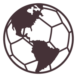 World Cup football emblematic logo PNG Design
