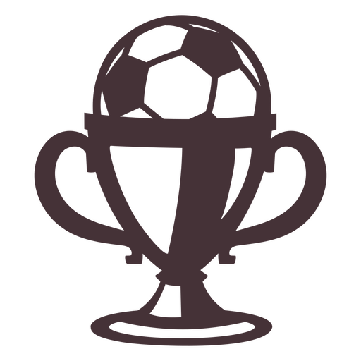 Ícone emblemático do campeonato de futebol Desenho PNG