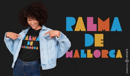 Diseño de camiseta Palma de Mallorca