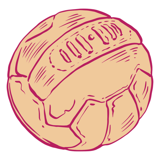 Bola de futebol clássica Desenho PNG