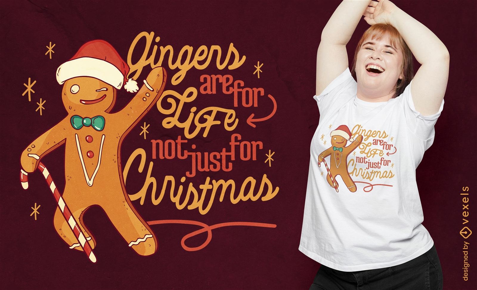 Gingers for life t-shirt design
