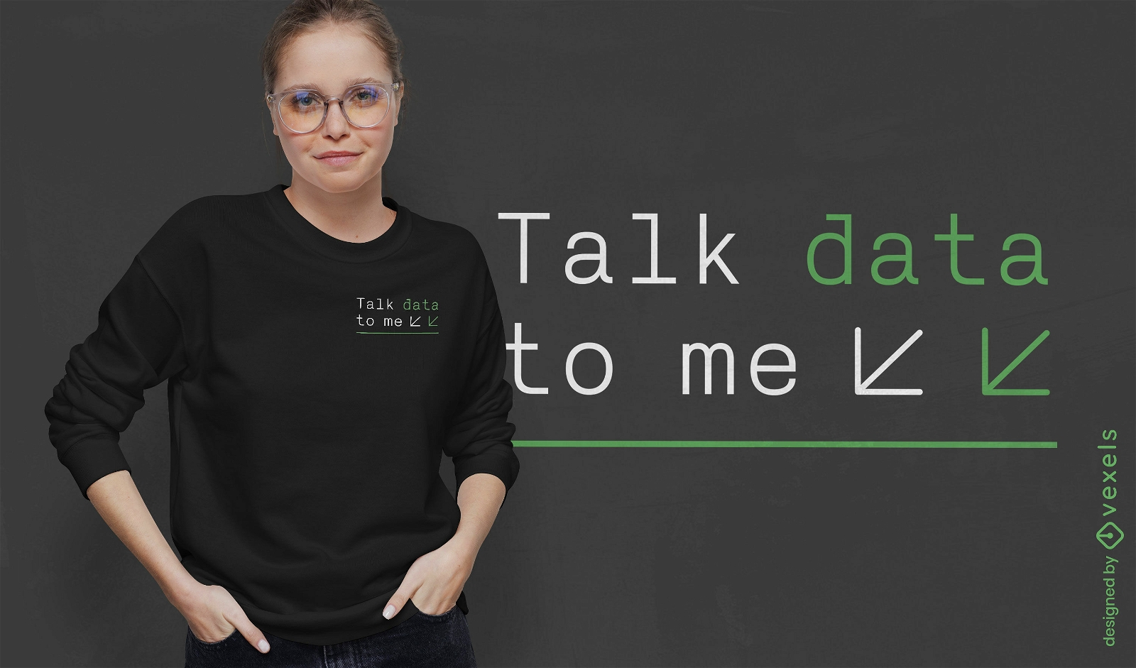 Coding data quote funny t-shirt design