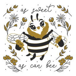 So süßes Wortspiel wie möglich PNG-Design
