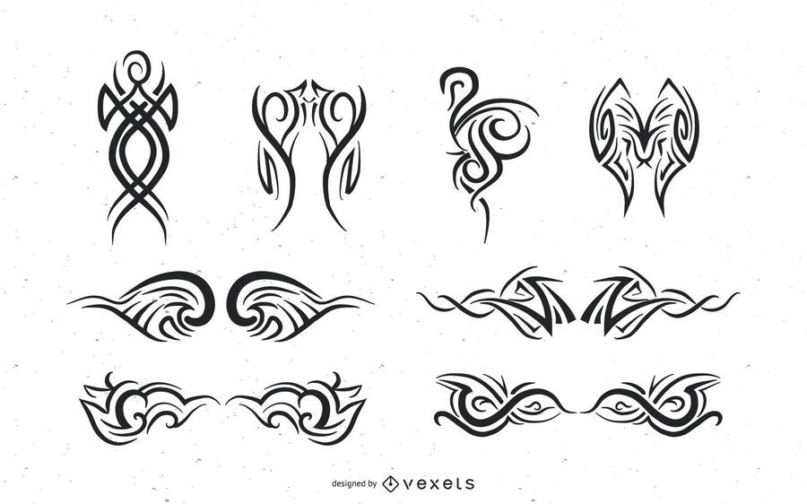 illustrator tribal vectors illustrator tribal vectors