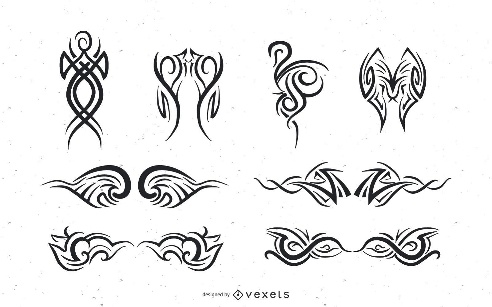  illustrator tribal vectors