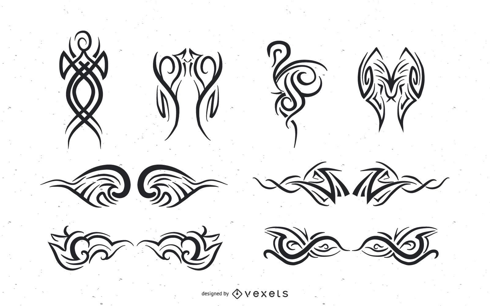 Spiral Tribal Tattoo Design with Horse, Bull, Eagle & Kangaroo | AI Art  Generator | Easy-Peasy.AI