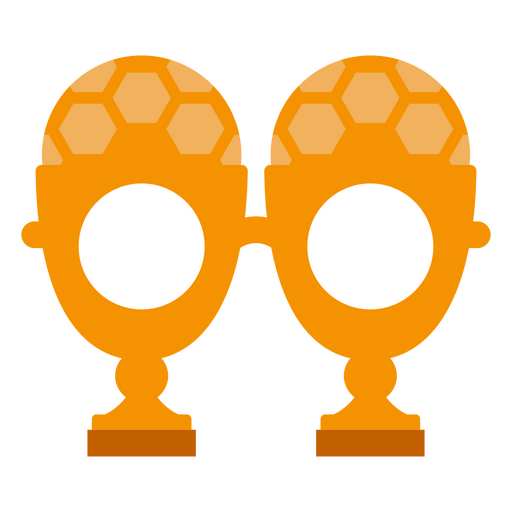 Micrófonos con forma de pelota de fútbol Diseño PNG