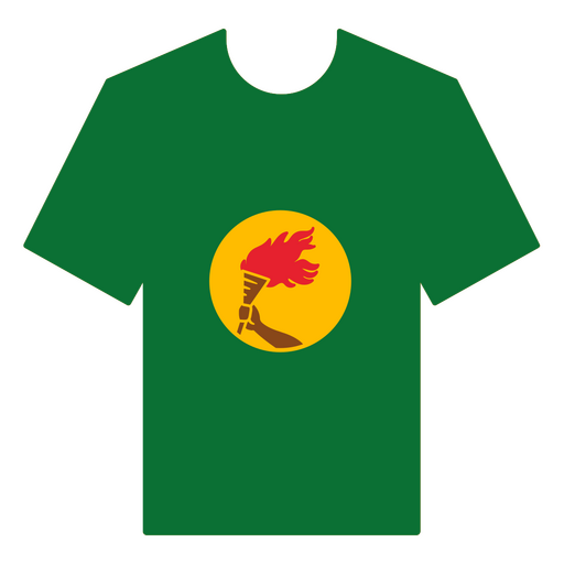 Zaire-Fußballtrikot PNG-Design