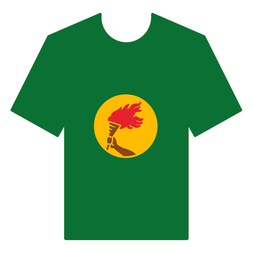 Camiseta de f?tbol de Zaire Diseño PNG