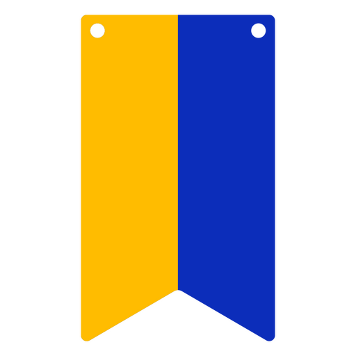 Bandera nacional de Ucrania Diseño PNG