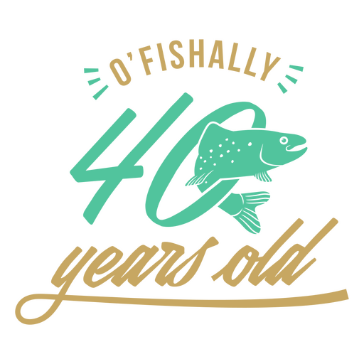 O&#39;fishaly 4 anos Desenho PNG