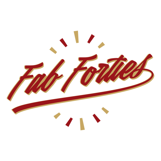 Fab forties PNG Design