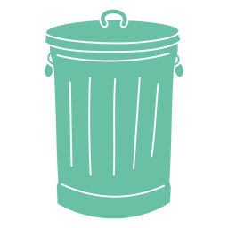 Housekeeping trash can icon PNG Design