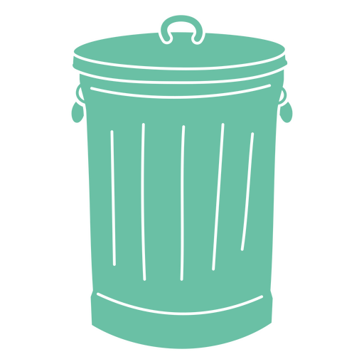 Housekeeping trash can icon PNG Design
