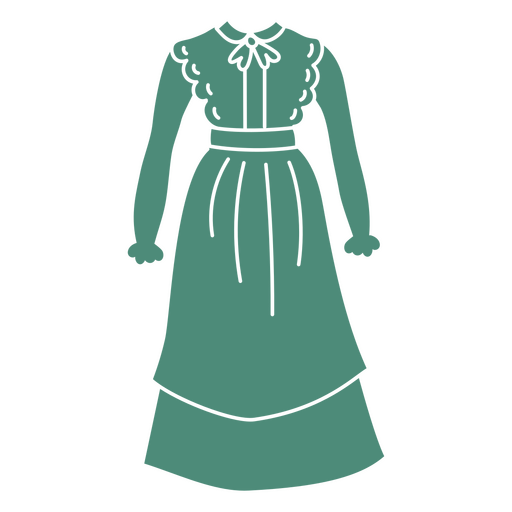 Housekeeper antique uniform icon PNG Design