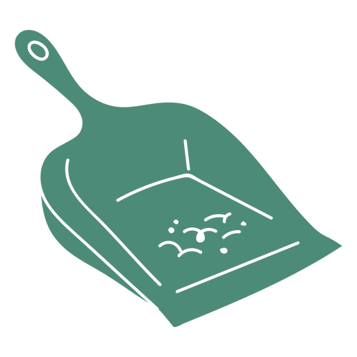 Ícone de pá de limpeza doméstica Desenho PNG