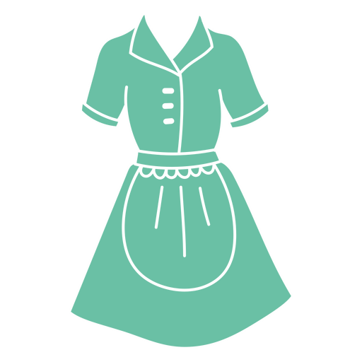 Housekeeping uniform icon PNG Design