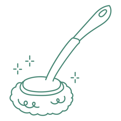 Ícone de esponja de cozinha manuseada de instalações Desenho PNG