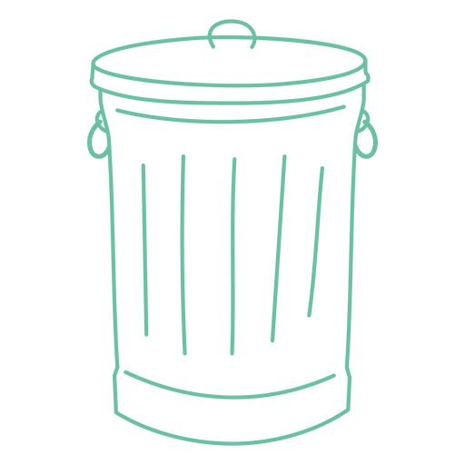 Facility trash can icon PNG Design