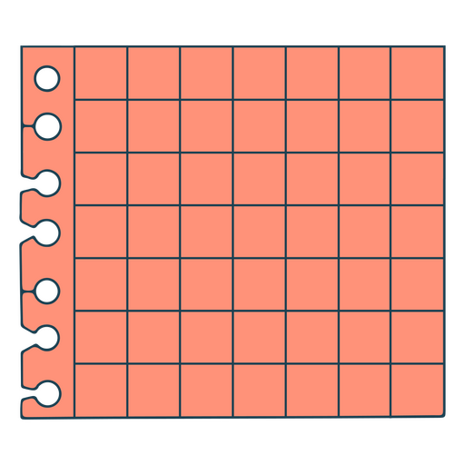 Blattförmiger Planer-Aufkleber PNG-Design