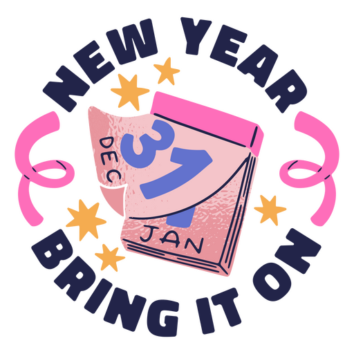 New year bring it on PNG Design