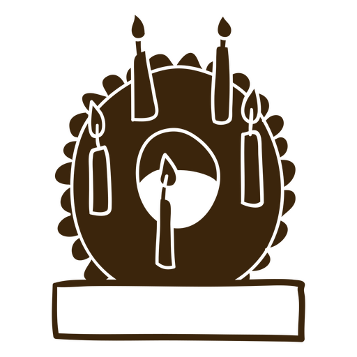 celebración de aniversario de 0 años Diseño PNG