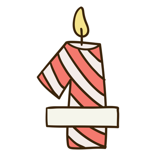 1st birthday celebration PNG Design