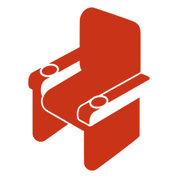 Cinema chairs icon PNG Design