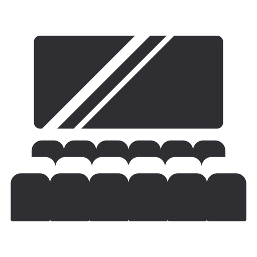 Icono de auditorio de teatro Diseño PNG