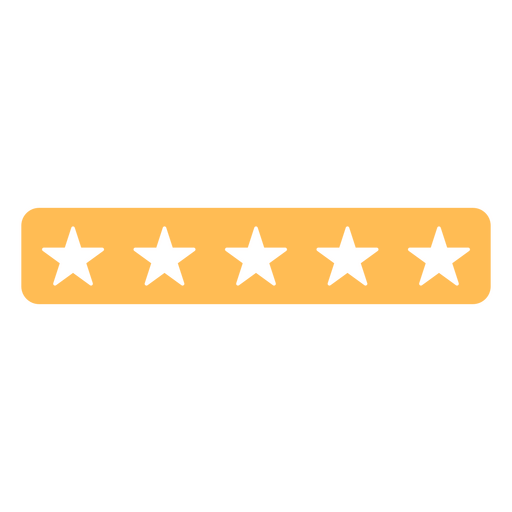 Cinema rating icon PNG Design