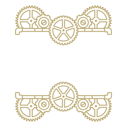 Steampunk frame image PNG Design