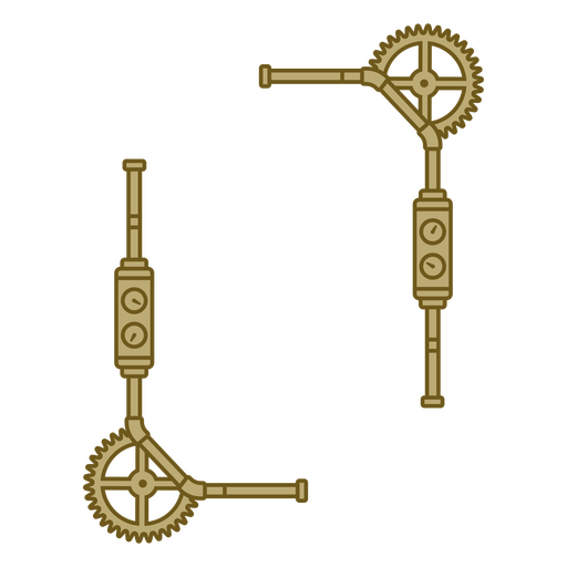 Rahmen mit klassischen Steampunk-Details PNG-Design