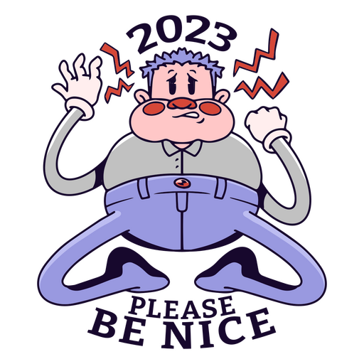 2023, por favor, seja uma boa citação Desenho PNG