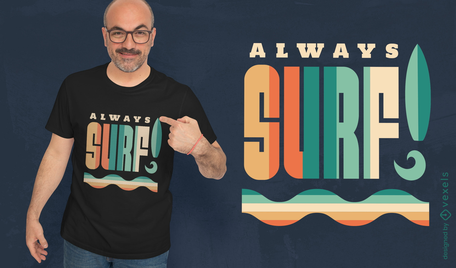 Surf-Hobby-Zitat-T-Shirt-Design