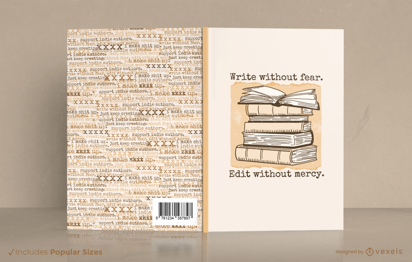 Cover-Design für kreatives Schreiben von Jobbüchern