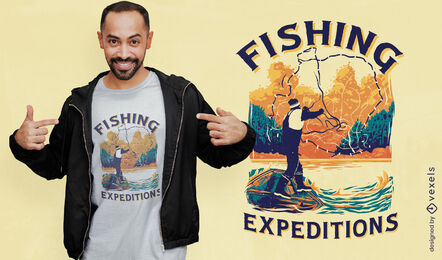 Fishing expeditions t-shirt design