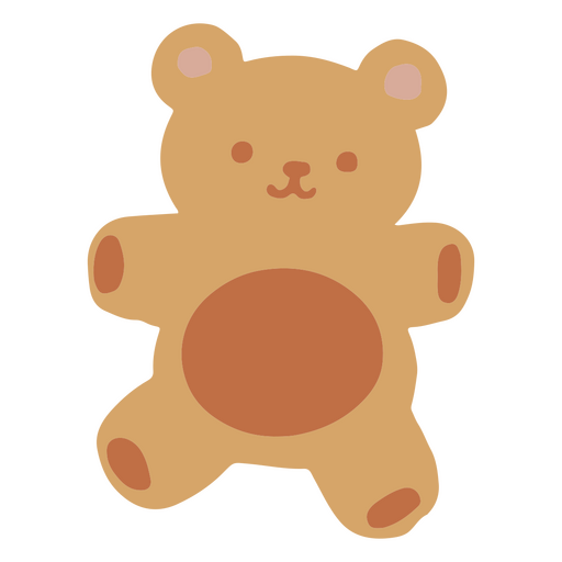 Baby bear toy PNG Design