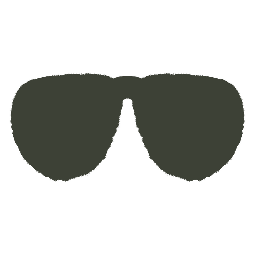 Par de óculos de sol verdes Desenho PNG
