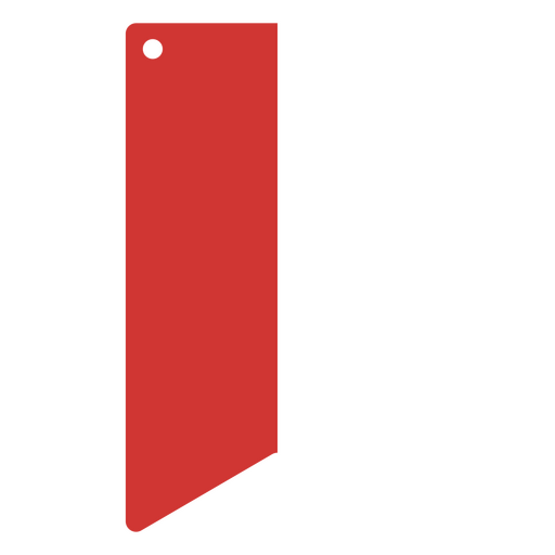 Poland flag-inspired pennant PNG Design