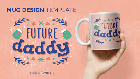 Future daddy mug design
