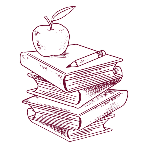 https://images.vexels.com/media/users/3/322235/isolated/preview/e4cc9369d89a4f8596e142fa6f7f012b-stack-of-books-with-an-apple-and-pencil-on-top.png