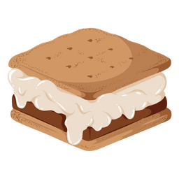 Ice cream saucer PNG Design