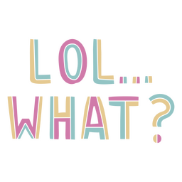 Lol, was für ein flaches Zitat PNG-Design