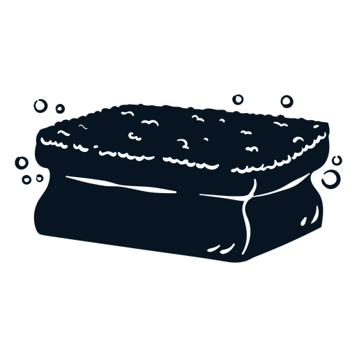 Sponge for a clean home PNG Design