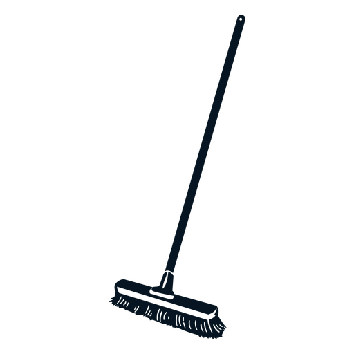 Broom for a clean home PNG Design
