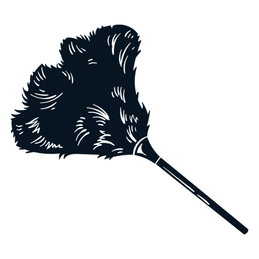 Feather duster for a clean home PNG Design
