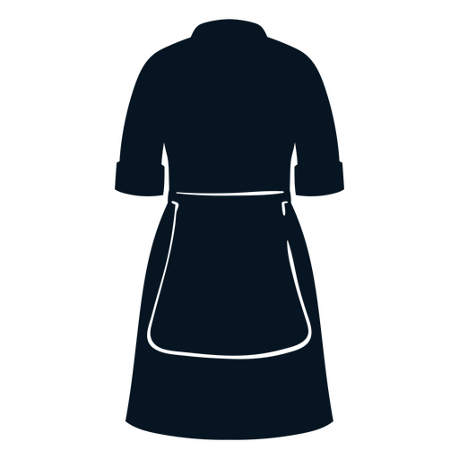 Uniforme clásico de ayudante de casa Diseño PNG