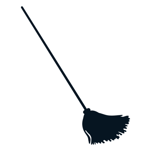 Cleaning mop silhouette PNG Design