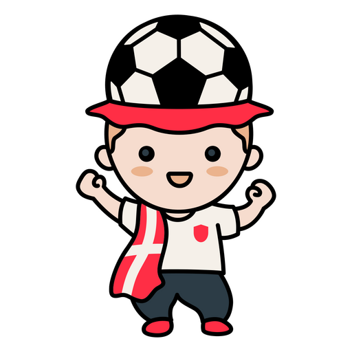 Aficionado al fútbol de Suiza Diseño PNG
